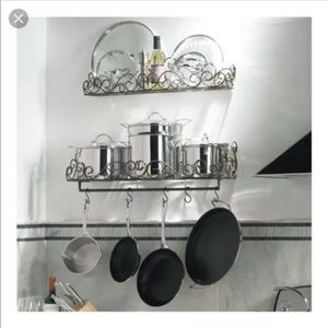 Princess House decorative shelf